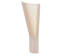 Lampe d'angle Secto 4236, design Secto, en bouleau, avec raccordement mural direct. - 4236