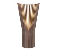 Lampe d'angle Secto 4237, design Secto, couleur noyer, avec interrupteur à câble - 4237