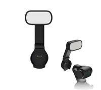 Lampe d'appoint magnétique caméra sur stabilisateur pour DJI Pocket 4, orientable à 180°, 3 températures de couleu, 3 Niveaux de luminosité respectueuse des Yeux 22 g Lampe Portable pour stabilisateu