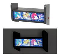 Lampe d'arcade - ERIK EDITORES - Sonic The Hedgehog - Rechargeable USB - Autonomie 6h - MDF et acrylate