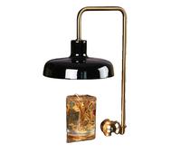 Lampe d'aromathérapie à cire fondue, design élégant, interrupteur à vague simple, lampe à parfum-a-variation temporisée