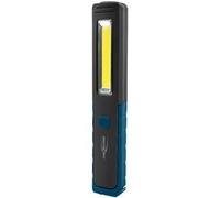 Lampe d'atelier à LED WL210B, noir/bleu