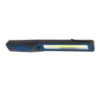 Lampe d'atelier à LED WL250B slim, noir/bleu