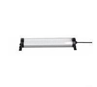 Lampe d'atelier industrielle à LED résistante aux explosions et à l'huile avec couvercle en verre trempé et angle réglable pour outils CNC (10 W)