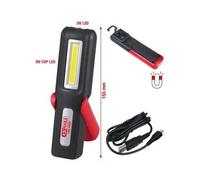Lampe d'atelier mobile, pliable, 3 Watt COB LED KS TOOLS 150.4495