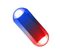 Lampe D'avertissement Solaire - Barre Lumineuse Clignotante De Sécurité LED Lumineuse Pour L'extérieur, Balise D'alerte De Véhicule À Énergie Solaire, Signal Haute Visibilité | Aide À La Sensibilisati