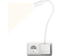 Lampe de Applique Spot Veilleuse Bureau Chevet LED Dimmable Tactile Blance sur Prise Murale 3W 280Lm Eclairage Blanc Neutre 4000K Pas de Fonction de Telecommande Lot de 1 de Enuotek Neutre G