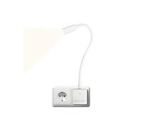 Lampe de Applique Spot Veilleuse Bureau Chevet LED Dimmable Tactile Blance sur Prise Murale 3W 280Lm Eclairage Blanc Neutre 4000K Pas de Fonction de