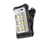 Lampe de balise à pince solaire - Lampe à montage LED à capteur automatique, système de pince à énergie solaire extérieur, unité d'éclairage à économie d'énergie, lamp à pinc extérieure | Le support