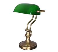 Lampe de Banquiers Art Nouveau comme Anno 1900 Lampe de Banquiers Bureau Palazzo Inclus