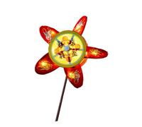 Lampe de base rotative interactive pour festival, artisanat, moulin à vent, lampe de poche avec éclairage doux, lampe en papier sûre pour enfants