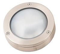 Lampe de bateau en laiton IP64 en nickel maritime Petite lampe d'extérieur ronde pour maison, mur, porte d'entrée, terrasse
