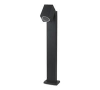 Lampe de borne d'extérieur GU10 - IP44 - Noir