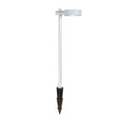 Lampe de borne extérieure - IP65 Waterproof - Corps blanc - 6W- 620 Lumens - 4000K