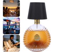 Lampe de bouteille sans fil pour col de bouteille, lampe de bouteille embout LED rechargeable, abat-jour pour bouteilles lampe tactile sans fil éclairage de bouteille 3 couleurs pour bars restaurants