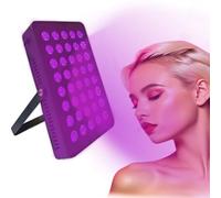 Lampe de bronzage 395 nm pour intérieur visage et corps Minuteur réglable Luminosité haute puissance 80 W 40 LED Utilisation domestique et salle de sport Machine de bronzage avec lunettes Appareil