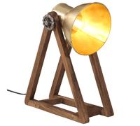 Lampe de bureau 25 W argent vintage 30x17x40 cm E27 lampe lumière vidaXL