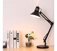 Lampe de Bureau à Bras Basculant,Lampe de Table Réglable de Lecture Jointe de Protection Des Yeux en Fer, Lumière Pour la Chambre à Coucher du Bureau, JZRRSLUHK