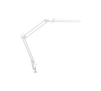 MAUL Lampe de bureau MAULatlantic LED avec pince métal/plastique blanc H.max.450mm 400 lm