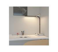 Lampe de bureau à LED Novano, pied, noir