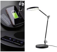 Paulmann Lampe de bureau à LED 78910 11 W blanc chaud noir