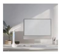 Lampe de bureau à LED tactile et flexible - blanche H.42 cm - 3.2W, Eglo Coluccia
