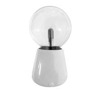 Lampe de bureau - Accessoire de fête tactile alimenté par USB pour éclairage d'ambiance | Boule de verre et matériau PC avec lumière plasma LED 7 couleurs, pour chambre, salon, cuisine, bureau à