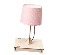 Lampe de bureau activée avec capteurs en bois conviviaux - Jouet scientifique pour salle de classe ou expériences à la maison - Utilisation non nécessaire - Lampe d'équipement de laboratoire physique