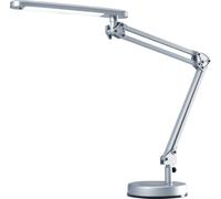 Lampe de bureau alu.argent H.max.600mm pied avec LED HANSA