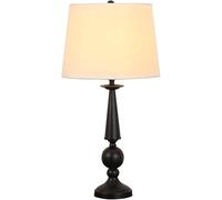 Lampe de Bureau Amen Simple Chambre Chevet Lampe de Lecture FashFabric Lampe en Métal Noir Bureau Salon Comptoir Table Café Hôtel Façade Ferme Luminaire Innovant