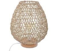 Lampe de bureau Atmosphera Tressé Sable 40 W 35 5 30 cm Multicolore G