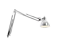 Lampe de bureau avec pince Naska Large WxH 50x50cm/rotating on/off switch placed on the diffuser head