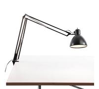 Lampe de bureau avec pince Naska Large WxH 50x50cm/rotating on/off switch placed on the diffuser head