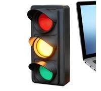 Lampe de bureau Busy Light - Indicateur de feux de circulation sans fil, éclairage d'ambiance USB pour étude, méditation, périodes de réunion | Salle de bureau à domicile à environnement ciblé