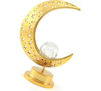 Lampe de bureau décorative LED lampe de nuit Holiday Styling Iron Art Hollowed Out Supplies Moon