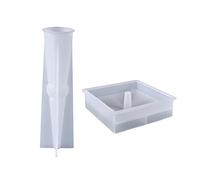 Lampe de bureau en cristal - Moule en résine époxy - Abat-jour de table en silicone - Décoration de maison - Abat-jour en silicone avec feuille chaude