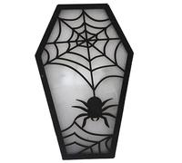 Lampe de bureau en forme de chauve-souris fantôme - Maison hantée en forme de cercueil | Accessoires d'horreur longue durée - Veilleuse fantôme chauve-souris | Lumière de l'étrange Noël de monsieur