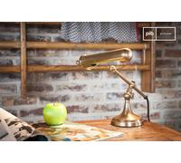 Lampe de bureau en laiton Stanford
