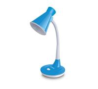 Lampe de bureau - ESPERANZA - ELD115B - Bleu - 12W LED - Flexible inclinable