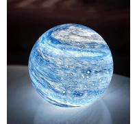 Lampe de bureau fantaisie Planet Création chambre lit de chevet lumière chaude mignon lampe en verre sphérique garçons garçons enfants chambre table école dortoir du parc d'attractions