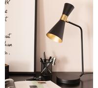 TechBrey Lampe de Bureau Flex Métal Jigger Noir Noir G