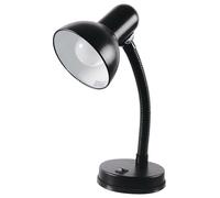Lampe De Bureau Flexi Classique 35W, Noire - L958BK-16