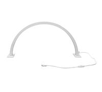 Lampe de Bureau Half Moon Nail, Lash Light, Half Moon Light pour Extensions de Cils, beauté, Soins de la Peau, Sourcils, Tatouage, Lash Tech Light 28 Pouces 35W 3000K à 6000K à (EU)