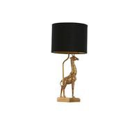 Lampe de bureau Home ESPRIT Noir Doré 20 x 20 x 53 cm