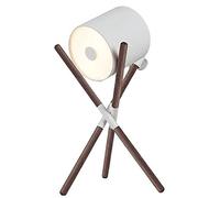 Lampe de Bureau, Lampe de Table de Chevet, Lampes de Bureau, trépied, lampadaire LED, Bouton Poussoir, Lampe de Chevet Minimaliste, Lampe de Table pour Salon, Chambre à Coucher, Lampe de Bureau de