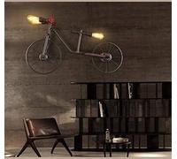 Lampe de Bureau Lampe Murale de Mode Art Nordique en Fer rétro Café Chambre Restaurant Bar Lampe à Vent Industrielle Personnalité créative Lampe Murale pour Conduite d'eau de vélo