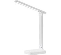 Lampe de Bureau LED 7W 2000 Heures 3 Températures Réglable et Pliante Avizar Blanc Blanc
