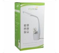 Lampe de Bureau LED avec Rangement - Purelite : Eclairage Optimal et Organisation Pratique pour Votre Espace de Travail(...) - Vert