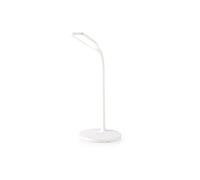 Lampe de Bureau LED avec Variateur et Chargeur sans Fil 15 W Blanc