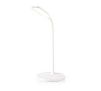 Lampe de Bureau LED avec Variateur et Chargeur sans Fil 15 W Blanc